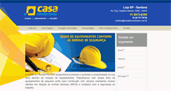 Desktop Screenshot of ccsantana.com.br