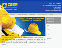 Tablet Screenshot of ccsantana.com.br